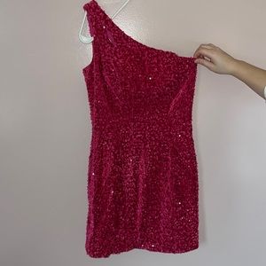 Vnaix Velvet/Sequin Dress